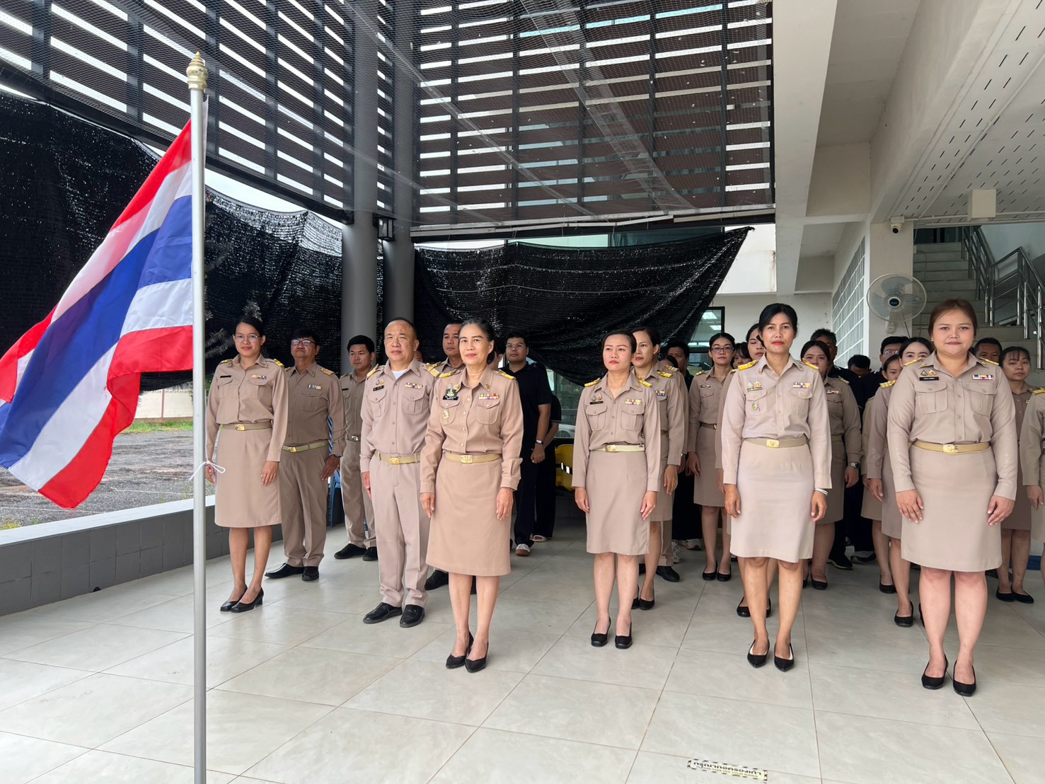title - ส.ป.ก.พิษณุโลกจัดพิธีเคารพธงชาติ เนื่องในวันพระราชทานธงชาติไทย ประจำปี 2569